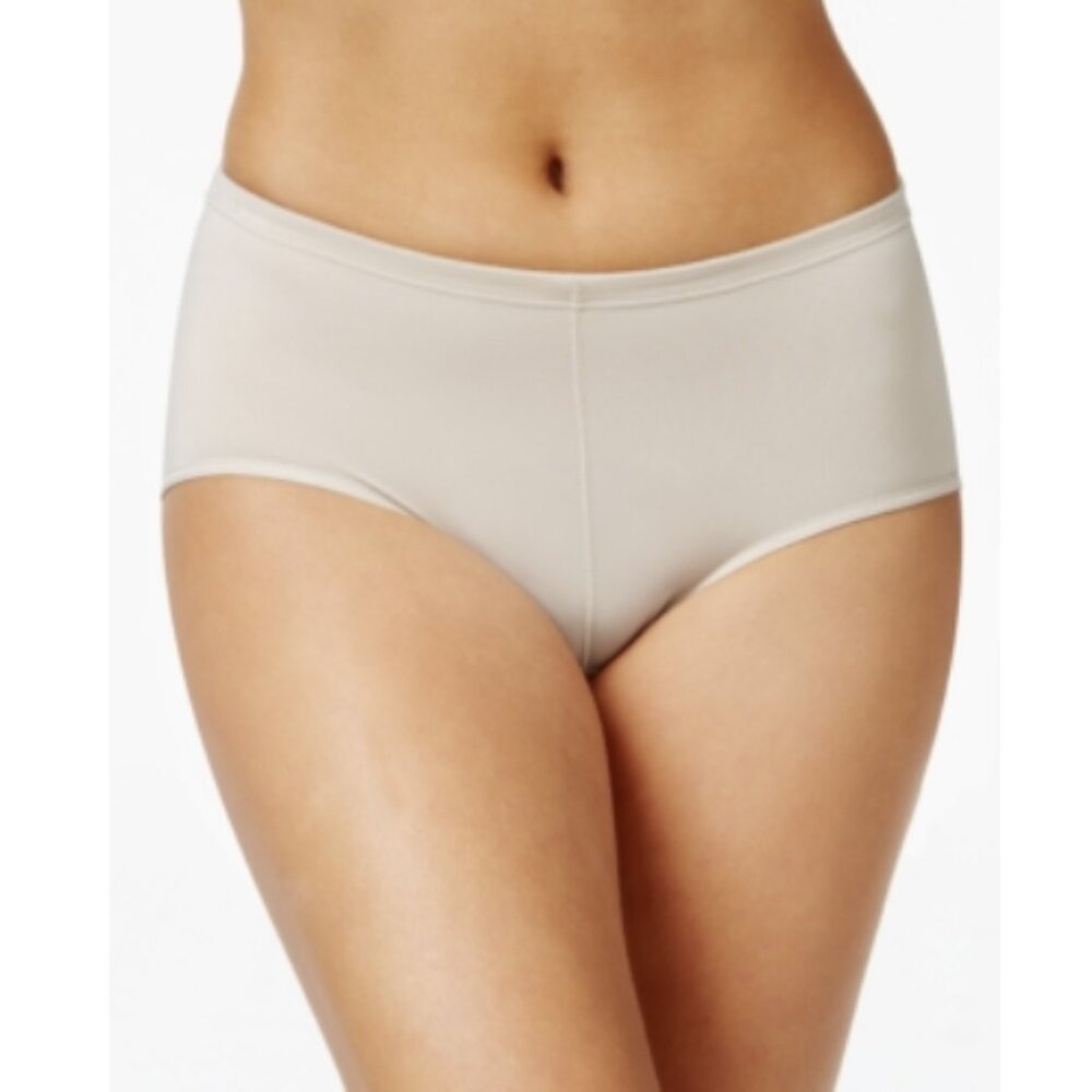Leonisa Women's Rear-Padded Brief 012688, Light Beige, Nude 01, NWT